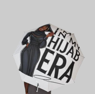 In My Hijab Era Hijabi Girl™ Semi-Automatic Foldable Umbrella - Modestly Vogue